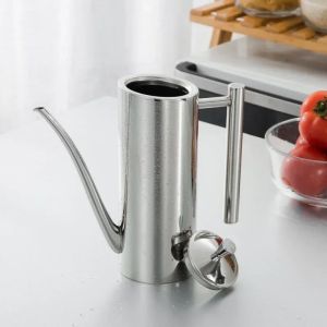 500Ml/700Ml Nồi Dầu Inox Chống Bụi Chống Rò Rỉ Nhà Bếp Chai Dầu Hộp Đựng Nước Giấm Gia Vị Thân Thiện Với Môi Trường Dụng Cụ Gia Đình