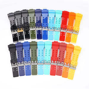 Resin Watchband For Casio G-Shock GA-100/110/120/150/200/300/400/700 GD-100/120 G-8900 GW-8900 GLS-100 Strap Band Accessories