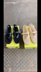 One for all พร้อมส่งจากไทย TX601 รองเท้าตาข่าย รองเท้าแตะตาข่ายกลวง ส้น เตี้ย สบาย สไตล์เรโทร เหมาะสำหรับผู้หญิง