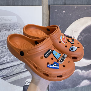 MONLEYTA | Home Slippers Mens Summer Indoor Soft Bottom Non-Slip EVA Large Size Outdoor Wearable Womens Clog Shoes Comfortable Feeling