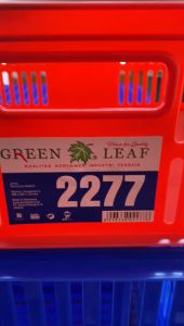 Keranjang Industri Container Box Serbaguna 2277 Green Leaf