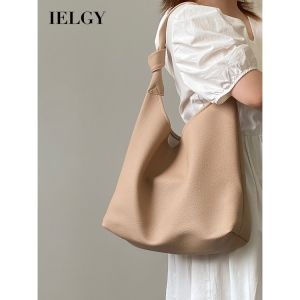 IELGY Ladies Large Capacity Shoulder Bag Fashion Retro Commuter Niche Shoulder Bag