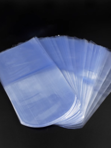 PVC Heat Shrink Film Circular Bottom Bag Remote Control Packaging Film for Shoes Books Cosmetics Boxes Tea Cake Sewing Thread