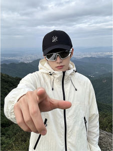 ZHUOCAN | Áo Jacket Leo Núi Chống Nắng Thoáng Khí Nhanh Khô Có Mũ