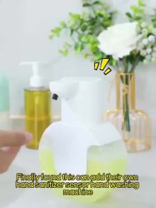 Máy Phân Phối Xà Phòng Tự Động Hồng Ngoại Thông Minh 420ML Máy Bơm Xà Phòng Dạng Bọt/chất Lỏng Chống Nước IPX5 Để Bàn/treo Tường Cho Nhà Bếp Phòng Tắm