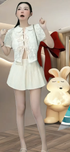 MK_ Set đồ nữ thiết kế đi tiệc set đi biển chân váy ngắn chữ A kèm áo Ren tay ngắn búp cột dây mặc hè