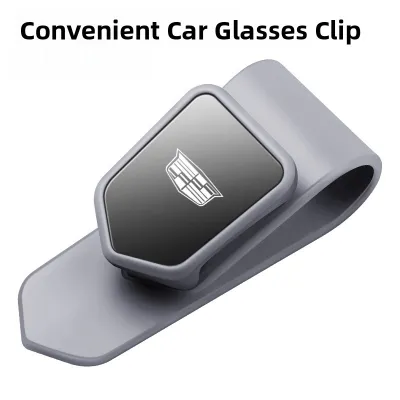 Car-Mounted Sunglasses Holder Multi-Functional Automobile Sunshade Ticket Clamp Eyewear Storage Device Vehicle Interior Sun Visor
