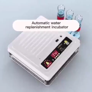 【In stock】Egg Incubator 130 Eggs Fully Automatic Egg Incubator Intelligent Digital Hatcher Brooder with Temperature Control and Auto Turning for Hatching Chicken Duck Goose Quail Birds Incubators for Farm