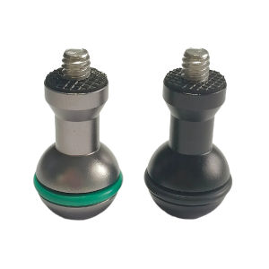 โลหะ 20 มม.หัวผู้ถือโทรศัพท์อุปกรณ์เสริมกล้องGimbal Extension Rod 1/4 สกรูSpinner Arm Clamp Ball Head Holder