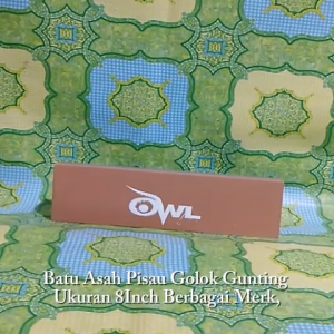 Batu Asah Pisau Golok Gunting Ukuran 6 Inc Bebagai Merk