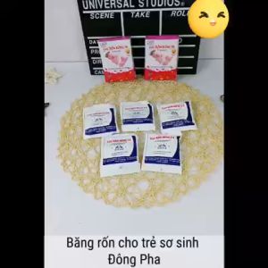 Băng rốn cho bé trẻ sơ sinh gạc rốn Đông Pha Hải Sơn Pha [Hộp 3 chiếc] cho trẻ sơ sinh
