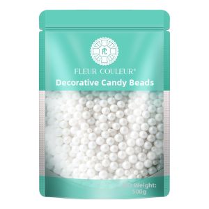 FleurCouleur | White Edible Large Candy Pearls