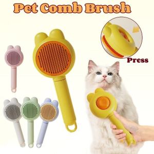 Pet Hair Comb Dog Cat Brush Grooming Cleaning Fur Shedding Tool Bath Massage Comb Pet Accessories