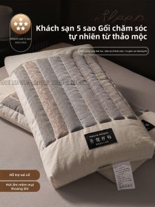 Gối Cổ Khách Sạn 5 Sao Lõi Gối Cứng