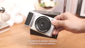 BLANZAVA CAM TERA4K SPECIAL EDITION 4K Digital Camera Pocket 64MP Voice Control Flip Screen