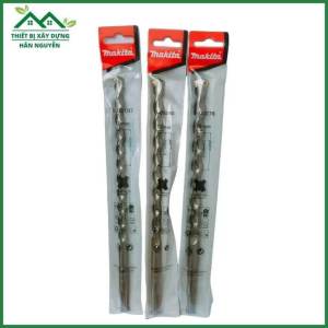 Mũi khoan bê tông Makita 2 cạnh gài 10 12 14mm X 260mm cho máy khoan bêtông