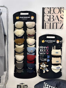 ตู้เสื้อผ้าสำหรับเก็บหมวกแบบพับได้ ตู้เสื้อผ้า หมวก ของใช้ในครัวเรือน ชั้นวางหมวก จี้หมวก สำหรับนักเรียน ห้องน้ำส่วนบุคคล