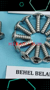 Baut Body Honda Scoopy F1 THN 2013 – 2015 Kunci L Stainless Steel 304