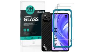 Ibywind Xiaomi Mi 11 Lite/Xiaomi 11 Lite 5G NE Tempered Glass Screen Protector With Easy Install Kit [2PCS Pack]