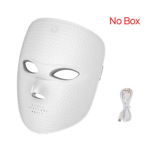 foreverlily | 7 Colors LED Face Facial Mask LED Light Photon Mask Rejuvenation Skin Care LED Face Mask Beauty Brighten Skin Care Tool