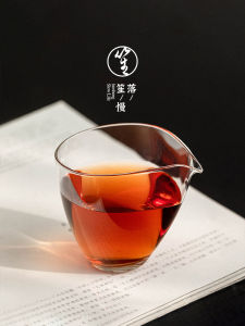 Heat-Resistant Transparent Thick Tea Pitcher