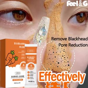 Carrot Foam Mask Deep Cleansing Moisturizing Firming self-Foaming Smear Mask 12 packs/box