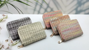 EchoBliss  กระเป๋าใส่การ์ดออร์แกนแบบใหม่ความจุขนาดใหญ่ที่ใส่การ์ดหลายช่องใส่การ์ดกระเป๋าสตางค์ซิปกันขโมยแฟชั่นกระเป๋าใส่การ์ดป้องกันการล้างแม่เหล็กสำหรับผู้ชาย