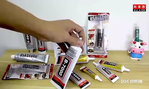 Keo dán đa năng B7000 trong suốt dán màn hình điện thoại dán trang sứ mỹ nghệ Nail giày dép kim loại vải da giấy gốm kính và nhiều vật liệu khác chịu lực cao chống nước