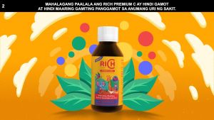 Rich Premium Natural Vitamin C Supplement for Kids - 120ml