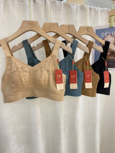 ของแท้ Gufei G1039 Ultra-thin เต็มถ้วย ลูกไม้ Bra ชุดชั้นในไร้สายขนาดใหญ่ Bustier สําหรับหญิงสาว Urban สไตล์ Bra