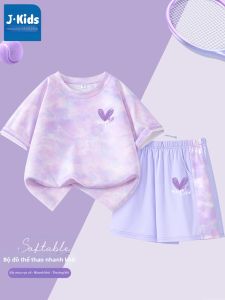 JKIDS | Girls Summer Set Quick Drying Ice Silk T-Shirt and Shorts