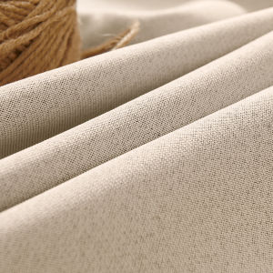 Jinchan Faux Linen Blackout Curtains Thermal Insulated Grommet Room Darkening Drapes for Bedroom Living Room Best Seller