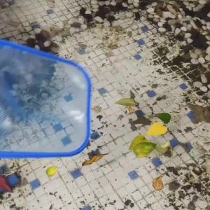 Swimming Pool Leaf Rake Skimmer Net Mesh Frame Cleaner for Spa & Pool Maintenance