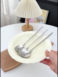 JIDI | Home Kitchen 316 Food Grade Stainless Steel Tablespoon Long Handle