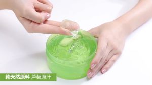 【2PCS】600ml Aloe Vera Soothing Gel 99% Aloe Vera & Vitamin E Moisturizer Soothing Original Gel For Face And Body Aloe Mask Aloe Vera Gel Moisturizer Kiki Beauty & Care Water Base Brigtening Hydrating Whitening Anti-Aging All Stypes Of Skin Care