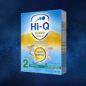 เด็ด 6-3ปี ซูเปอร์โกลด์ 600 กรัม นมผงเด็ก นมผง HiQ Super Gold นมไฮคิวสูตร2