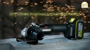 Máy mài góc 100mm pin 20V 3 tốc độ Worx WU806 (Chỉ thân máy) - Hàng chính hãng.