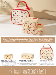 MODERN SWEETHOME | Insulated Lunch Box Microwavable Heating