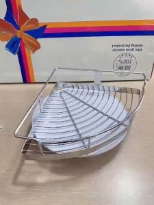 Kệ góc 1 tầng inox 304 Kệ Góc 1 Tầng Đựng Sữa Tắm Dầu Gôị Trong Nhà Tắm kệ 25cmx25cm inox đúng 304 loại 1