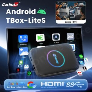 CarlinKit TBox LiteS Android AI Box Bộ Chuyển Đổi Không Dây CarPlay & Android Auto Cho Netflix YouTube IPTV Spotify - Mẫu 2025