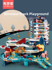 Obstacle Course Parking Adventure Track Train