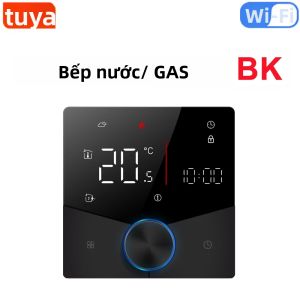 WiFi Thông Minh Núm Điều Chỉnh Nhiệt Màn Hình Cảm Ứng Màn Hình LCD Hiển Thị Bộ Điều Khiển Nhiệt Độ Cho Nước Gas Điện Làm Nóng Nhà Tự Động Hóa