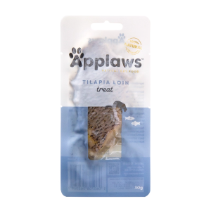 Tong Bigmeow-British Applaws Epps Natural Salmon Tuna Mackerel Fish Fillet Cat Snacks Fish Strips