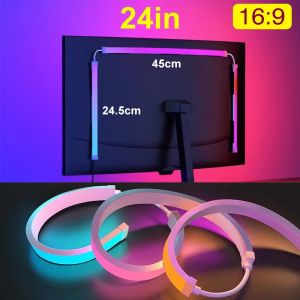 Computer Screen LED Sync Light Smart Gaming Strip Light Monitor RGB Screen Backlight Pickup for Gaming Room Atmosphere Decor 
