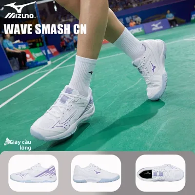 Mizuno | Giày Đánh Cầu Lông Chuyên Nghiệp Công Nghệ Sóng Đệm Nhẹ