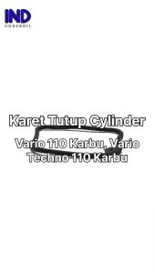 Seal Karet Tutup Cylinder Gasket-Cop Head Vario 110-Techno Karbu CBS
