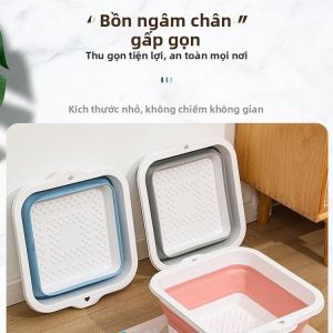 ZHENTAIYUAN | Chậu Ngâm Chân Gập Đựng Di Động