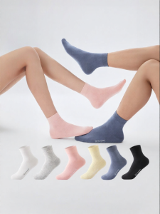 Purcotton | Antibacterial Sweat-Absorbent Odor-Preventative Cotton Sport Socks