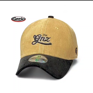Topi Corduroy Model Bisbol 6 Fanel Pria Wanita Premium Quality Original dengan bodril timbul | GNZIE