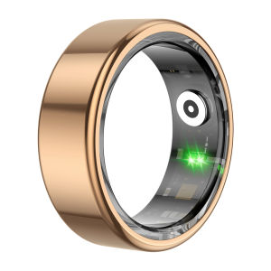 [2024 ] COLMI R02 Smart Ring Military Grade Titanium Steel Shell Health Monitoring IP68 & 5ATM Waterproof Multi-sport Modes